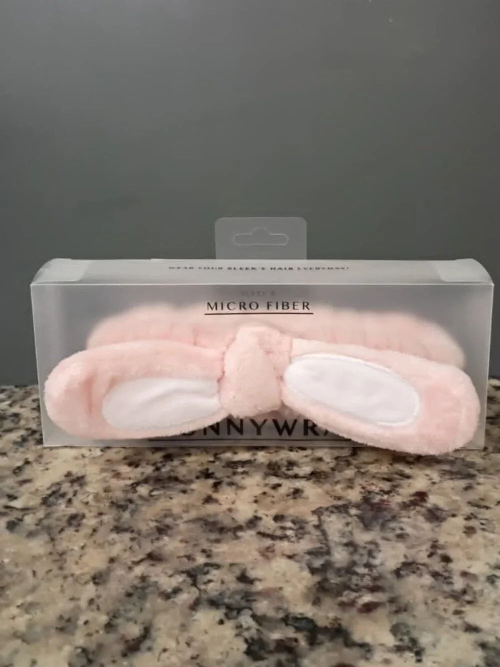 Sleek'e Microfiber Bunny Wrap - Pink - BRAND NEW - SEALED